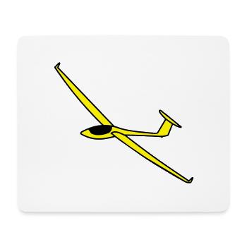 segelflugzeug asw27 - Tapis de souris (format paysage) - blanc - Devant