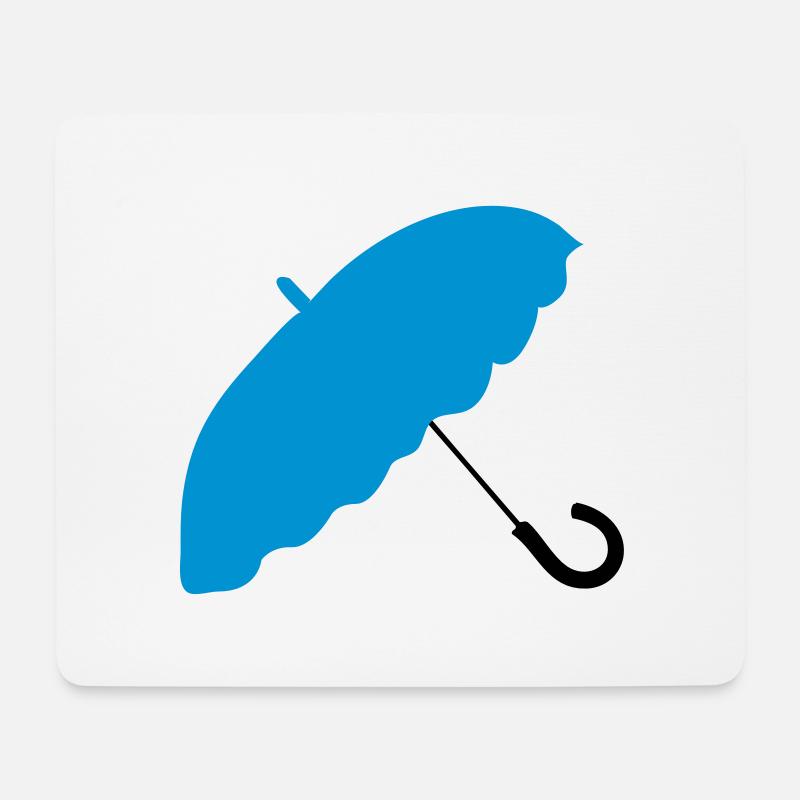 parasol_umbrella - Mousepad (Querformat) - Weiß