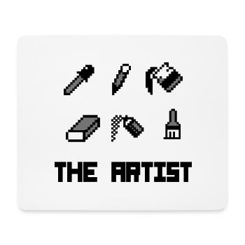 The Artist - Mouse Pad (horizontal) - white - Front