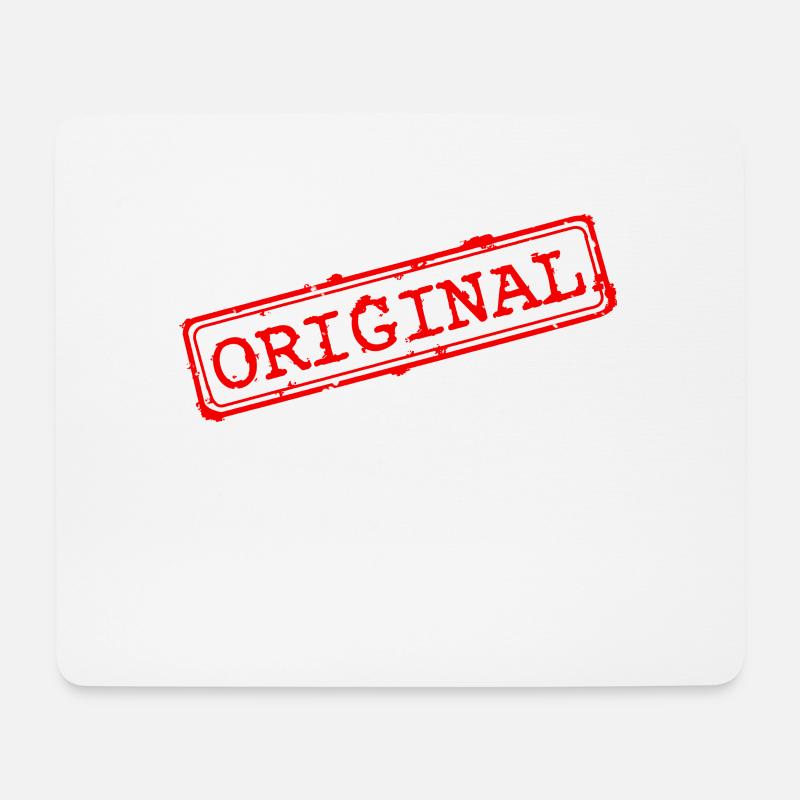 Original stamp - Mouse Pad (horizontal) - white