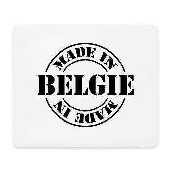 made in belgie m1k2 - Mousepad (Querformat) - Weiß - Vorne
