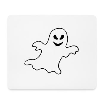 Gespenst Geist Halloween Erschrecken - Mousepad (Querformat) - Weiß - Vorne