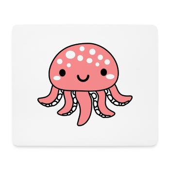sweet squid - Mouse Pad (horizontal) - white - Front