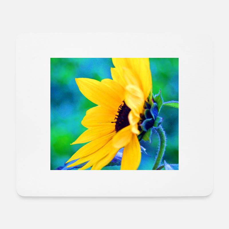 Sunflower - Mouse Pad (horizontal) - white