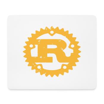 Rust Programming - Mouse Pad (horizontal) - white - Front