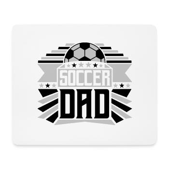 Cool Soccer Dad Hobby - Mousepad (Querformat) - Weiß - Vorne