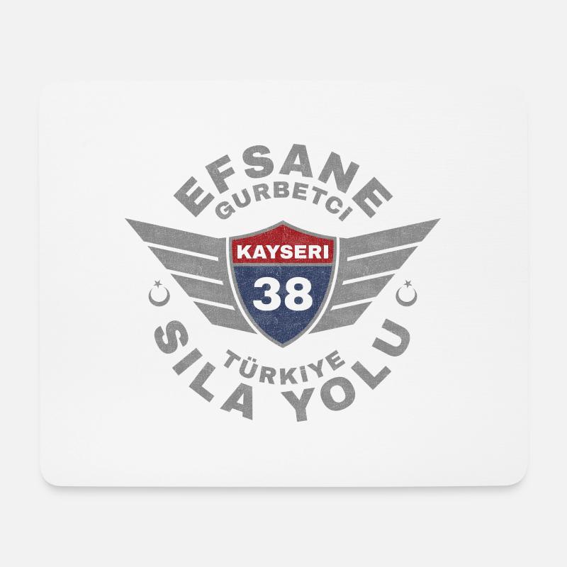 Kayseri - Mousepad (Querformat) - Weiß