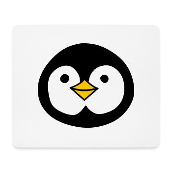 Cute penguin - Mousepad (Querformat) - Weiß - Vorne