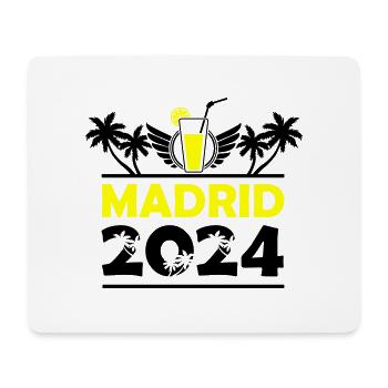 Madrid 2024 - Mouse Pad (horizontal) - white - Front