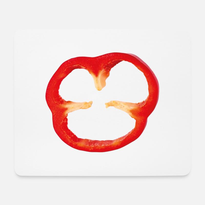 paprika - Mouse Pad (horizontal) - white