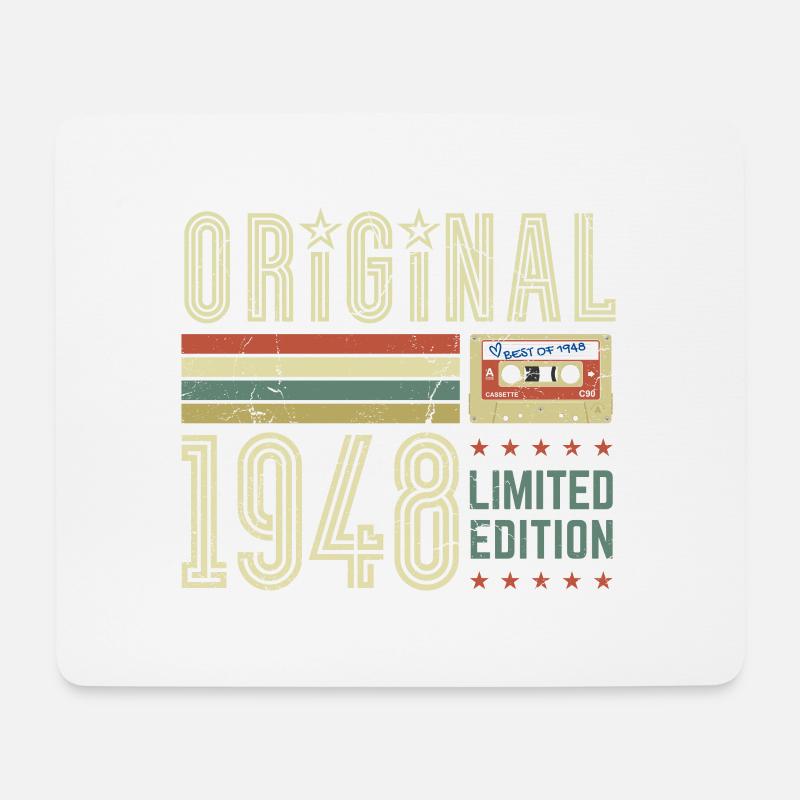 Original 1948 - Limited Edition - Mousepad (Querformat) - Weiß