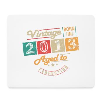 Original 2013 Vintage - 2013 Birthday Gift - Mouse Pad (horizontal) - white - Front