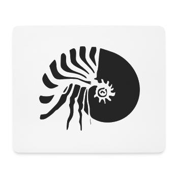 Herr Nautilus - Mousepad (Querformat) - Weiß - Vorne