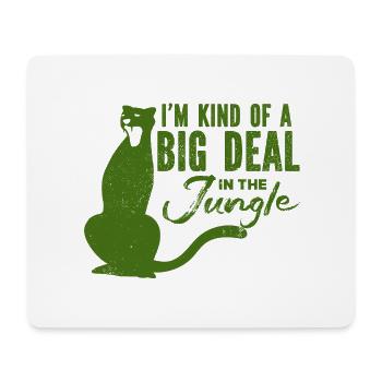 Tiger - Africa - Wilderness - Nature Conservation - Mouse Pad (horizontal) - white - Front