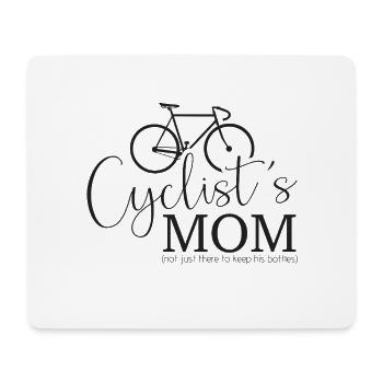 Cyclist's Mom - Tapis de souris (format paysage) - blanc - Devant