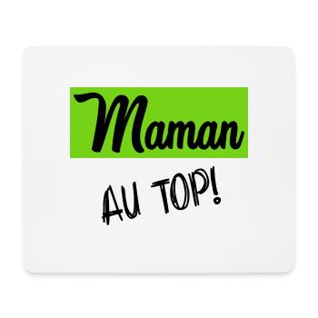 MOM - Mouse Pad (horizontal) - white - Front