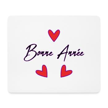 BONNE ANNEE. SAINT SYLVESTRE. NOUVELLE ANNÉE - Tapis de souris (format paysage) - blanc - Devant