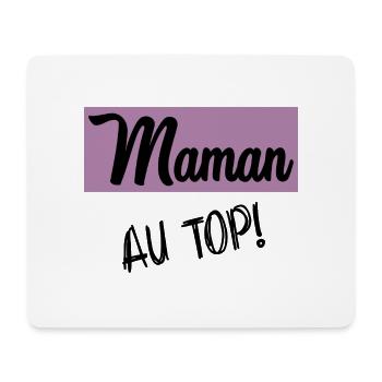 MOM - Mouse Pad (horizontal) - white - Front