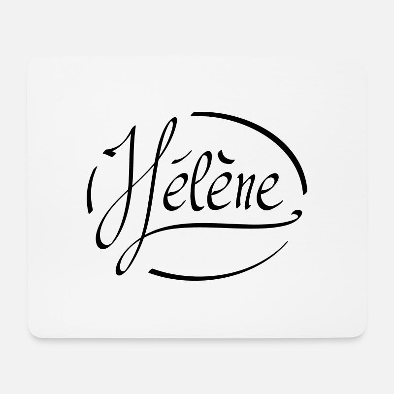 Helen - Mousepad (Querformat) - Weiß