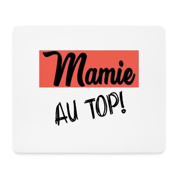 MAMIE - Tapis de souris (format paysage) - blanc - Devant