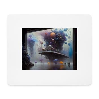 Voyage en Actarus #20 - Tapis de souris (format paysage) - blanc - Devant