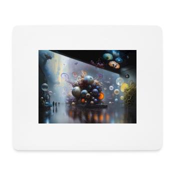 Voyage en Actarus #22 - Tapis de souris (format paysage) - blanc - Devant