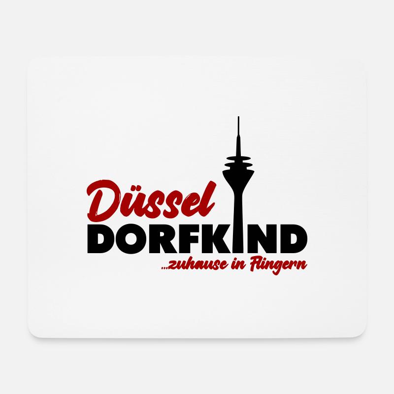Düsseldorfkind Flingern - Mousepad (Querformat) - Weiß