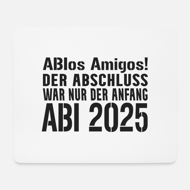 ABI - Abios Amigos - Mouse Pad (horizontal) - white