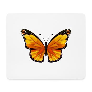 butterfly - Mouse Pad (horizontal) - white - Front