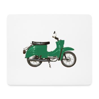 Schwalli grün KR51/2 - Mousepad (Querformat) - Weiß - Vorne
