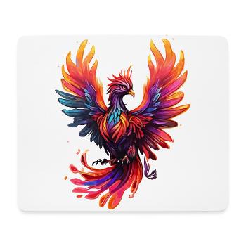 Firebird - Tapis de souris (format paysage) - blanc - Devant