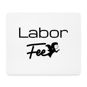 Labor Fee Laborfee - Mousepad (Querformat) - Weiß - Vorne