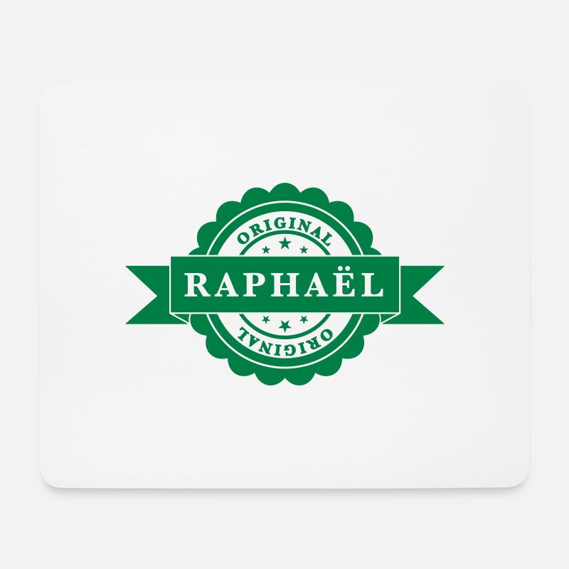Original Raffael - Mousepad (Querformat) - Weiß