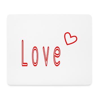 COUPLE. JUST MARRIED. Bachelorette party. VALENTINE'S DAY. LOVE. - Mouse Pad (horizontal) - white - Front