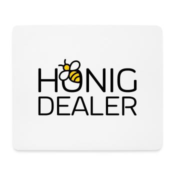 Honigdealer - Mousepad (Querformat) - Weiß - Vorne