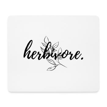 Herbivore - Mousepad (Querformat) - Weiß - Vorne