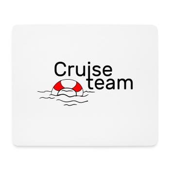 Cruiseteam - Mousepad (Querformat) - Weiß - Vorne