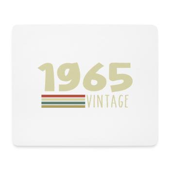 1965 Anniversaire 1965 - Tapis de souris (format paysage) - blanc - Devant