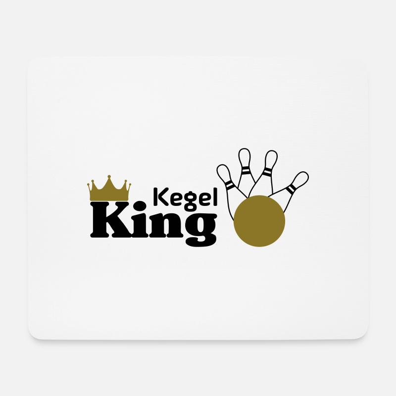 Kegel King - Mouse Pad (horizontal) - white