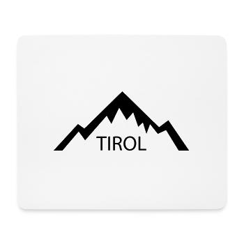 Tyrol - Tapis de souris (format paysage) - blanc - Devant