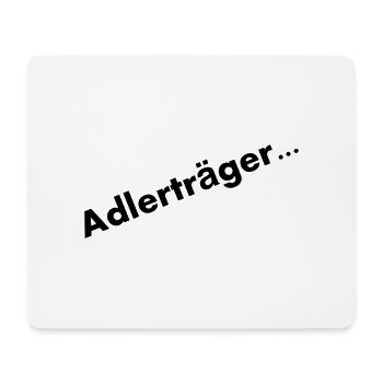 Adlerträger - Mousepad (Querformat) - Weiß - Vorne