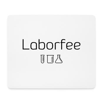Labor Fee Laborfee - Mousepad (Querformat) - Weiß - Vorne