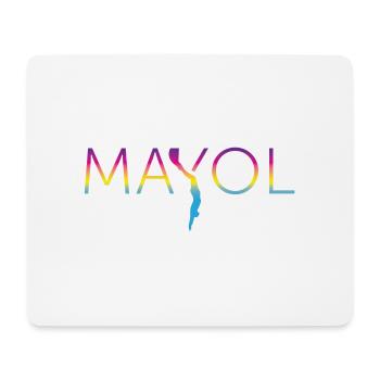 MAYOL – Apnea legend - Mouse Pad (horizontal) - white - Front