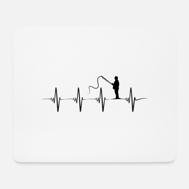 fischer puls - Mousepad (Querformat) - Weiß