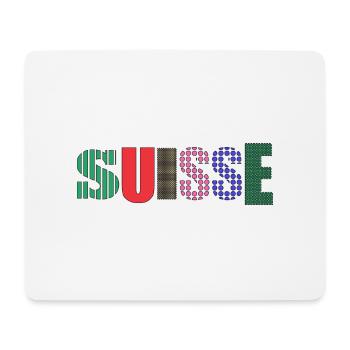 SUISSE. PAYS - Tapis de souris (format paysage) - blanc - Devant