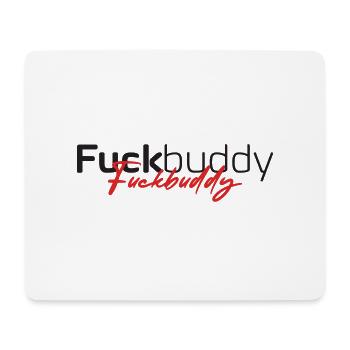 Fuckbuddy - Mouse Pad (horizontal) - white - Front