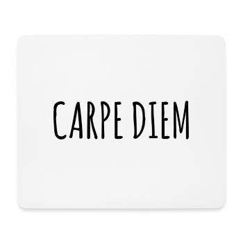 Tshirt carpe diem - Mouse Pad (horizontal) - white - Front
