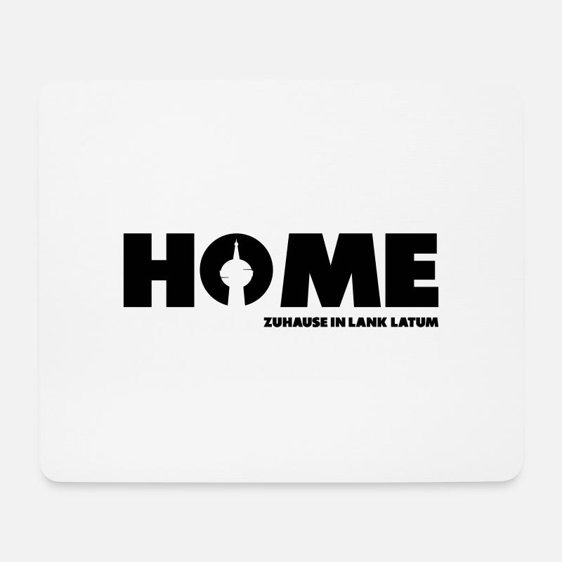 HOME Lank Latum - Mousepad (Querformat) - Weiß