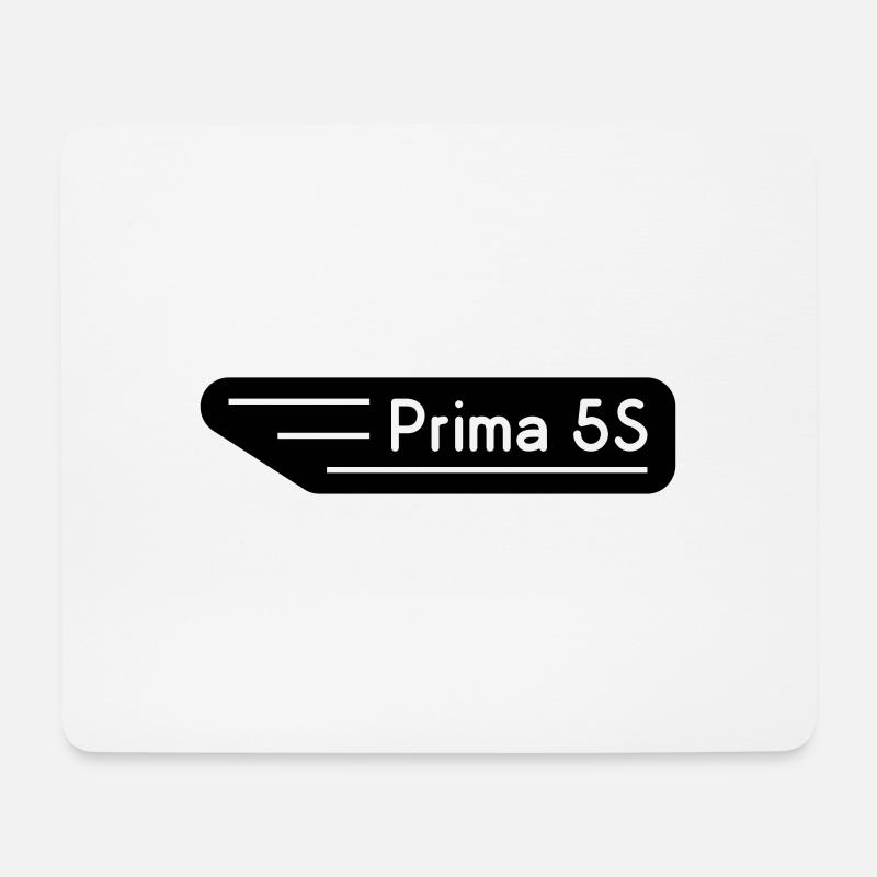 Hercules Prima 5S Trittbrett - Mousepad (Querformat) - Weiß
