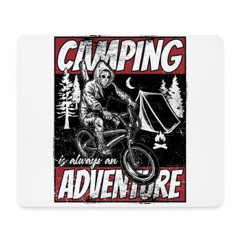 Camping adventure - Mouse Pad (horizontal) - white - Front